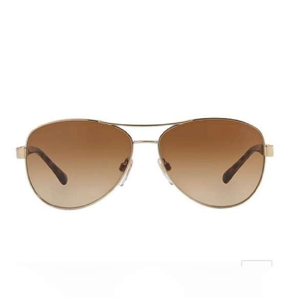Burberry Pilot Aviator Sunglasses - Picture 2 of 9